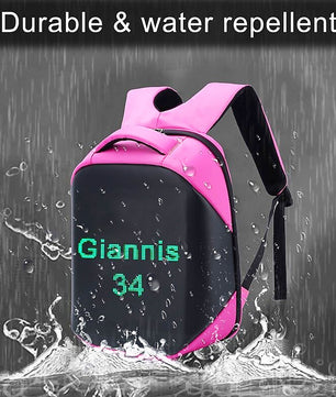 LED Backpack Display Men Business Travel Laptop School Backpack Smart Bluetooth B372 - Lusy Store