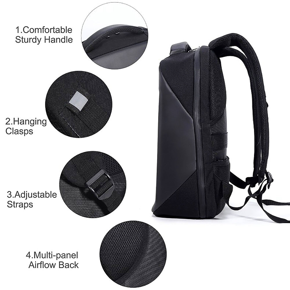 LED Backpack Display Men Business Travel Laptop School Backpack Smart Bluetooth B372 - Lusy Store