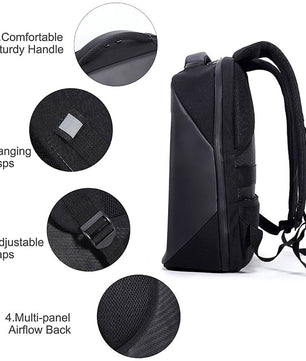 LED Backpack Display Men Business Travel Laptop School Backpack Smart Bluetooth B372 - Lusy Store