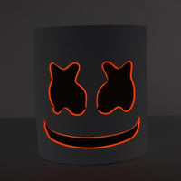 Led Halloween Mask DIY Assembled Full Head Cover DJ Music Mask Party Props Cosplay - Lusy Store