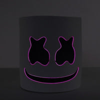 Led Halloween Mask DIY Assembled Full Head Cover DJ Music Mask Party Props Cosplay - Lusy Store