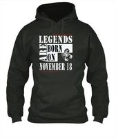 Legends Are Born In November Hoodies Men Casual - Lusy Store