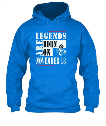 Legends Are Born In November Hoodies Men Casual - Lusy Store