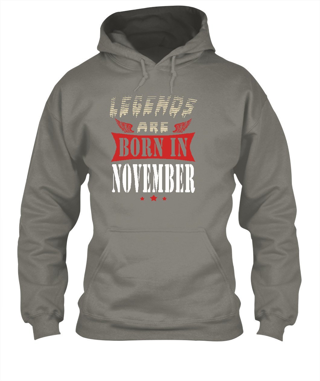 Legends Are Born In November Men's Hoodie - Lusy Store