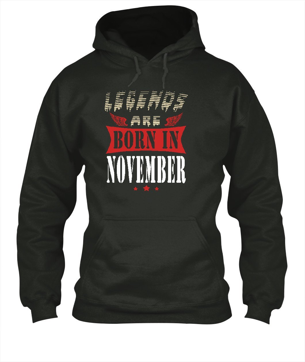 Legends Are Born In November Men's Hoodie - Lusy Store