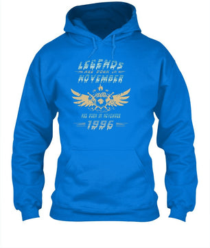 Legends Are Born In November Men's Hoodie Birthday - Lusy Store