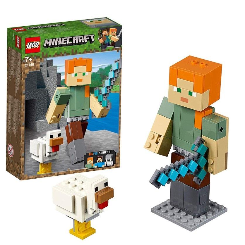 Lego Alex Minecraft Genuine Alex Model of Chicken Breeding - Lusy Store