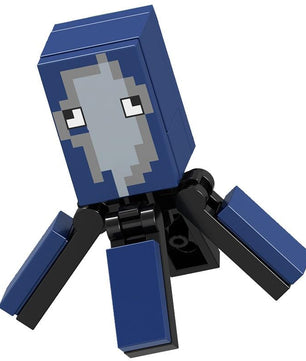 Lego Minecraft Series Action Figure Animal Polar Bear Sleeve-fish Cow Bricks Toys - Lusy Store