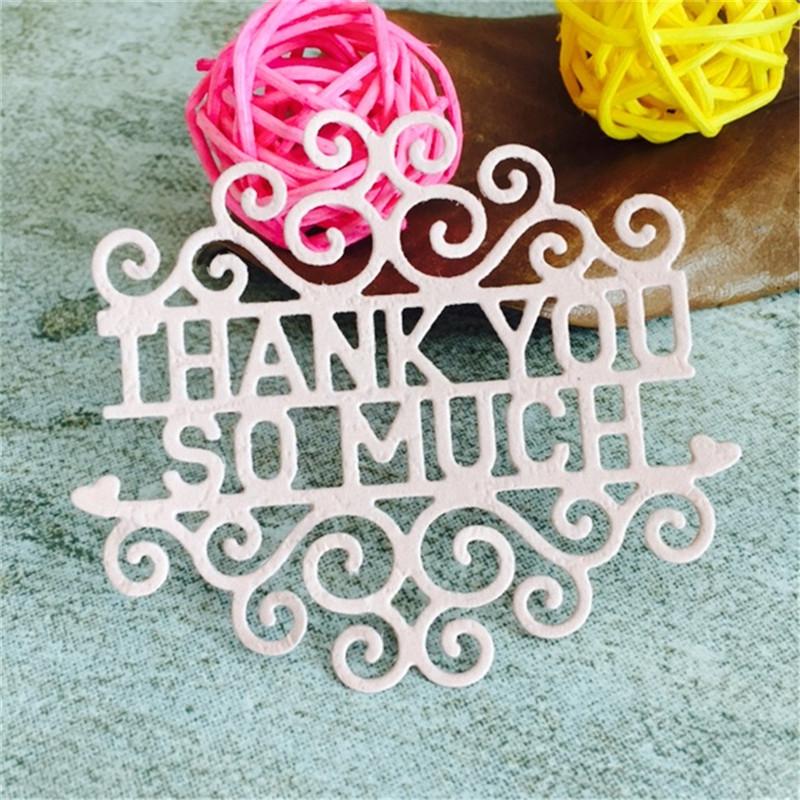 Letter Metal Cutting Dies with Stamps for Scrapbooking Crafts Die Alphabet - Lusy Store