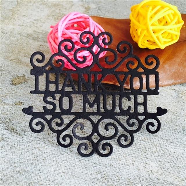 Letter Metal Cutting Dies with Stamps for Scrapbooking Crafts Die Alphabet - Lusy Store
