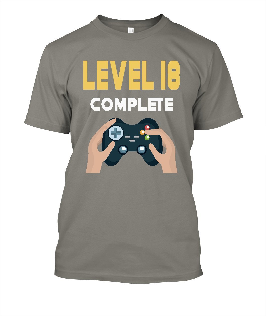 Level 18 Complete Video Gamer Gift T shirt - Lusy Store