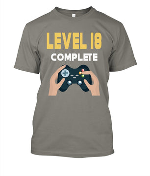Level 18 Complete Video Gamer Gift T shirt - Lusy Store