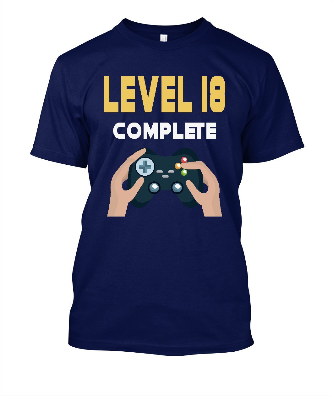 Level 18 Complete Video Gamer Gift T shirt - Lusy Store