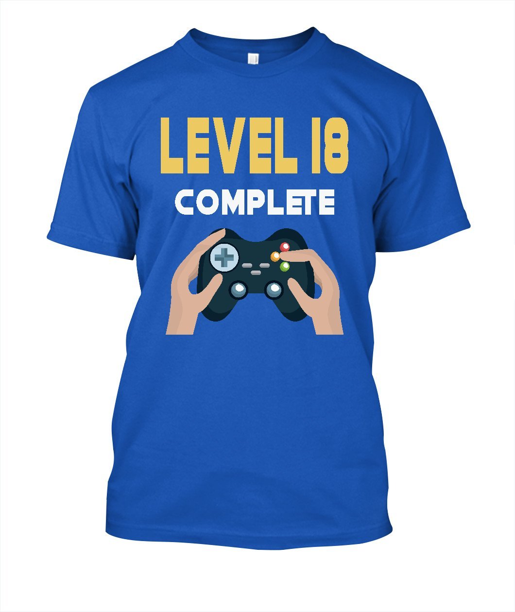 Level 18 Complete Video Gamer Gift T shirt - Lusy Store