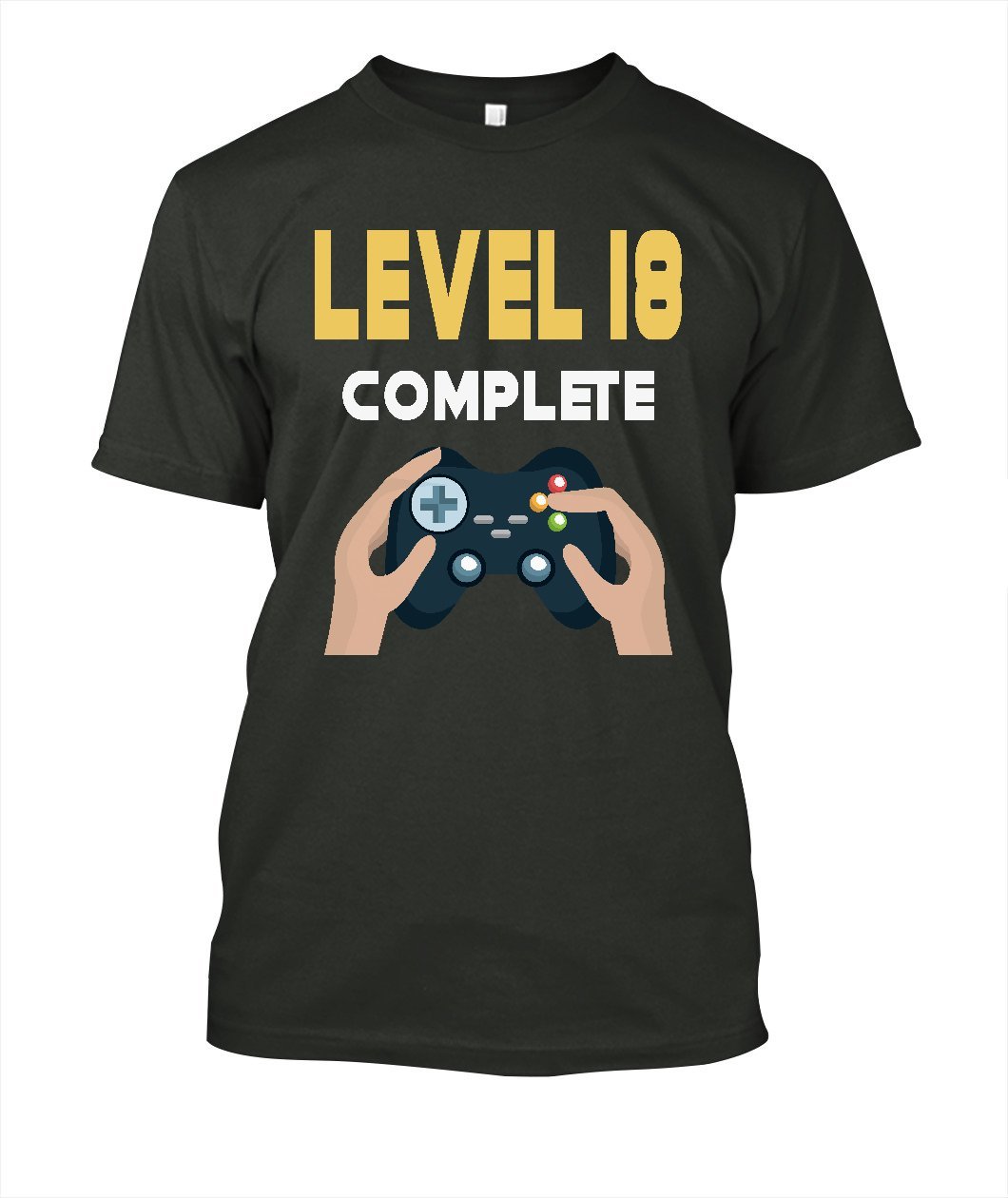 Level 18 Complete Video Gamer Gift T shirt - Lusy Store