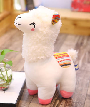 Llama Stuffed Animal Lovely Plush Toy Doll Soft 4 Colors For Kids - Lusy Store