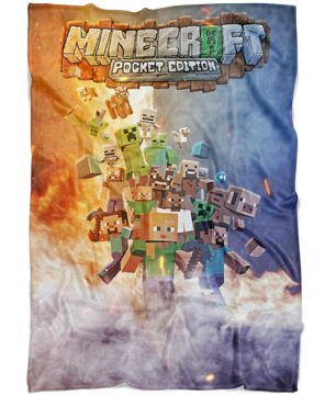 Minecraft Fleece Blanket Champions Colorful Blanket Warm And Super Comfortable Best Gift For Kids - Lusy Store