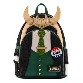 Loki Backpacks Loungefy Boys Backpacks for School B81 Loki 11"x8.7"x4.7"