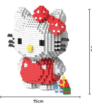 Lovely Hello Kitty 2pcs Series Building Blocks Diamond Bricks Toys - Lusy Store