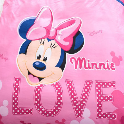 Lovely Pink Adult/kids Minnie Bedding Set Duvet Cover Bed Linen 1.2m.1.5m Bed - Lusy Store