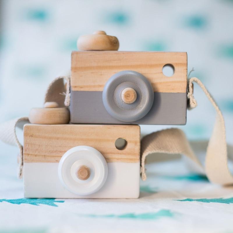 Lovely Wooden Camera Toys For Baby Kids Room Decor - Lusy Store