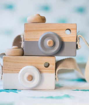 Lovely Wooden Camera Toys For Baby Kids Room Decor - Lusy Store