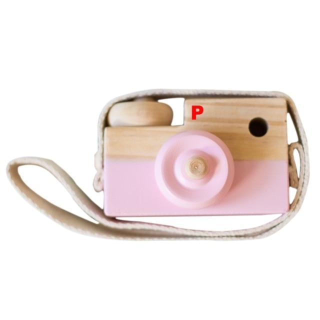 Lovely Wooden Camera Toys For Baby Kids Room Decor - Lusy Store
