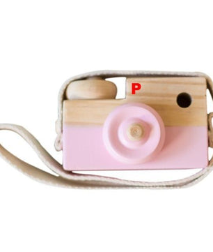 Lovely Wooden Camera Toys For Baby Kids Room Decor - Lusy Store