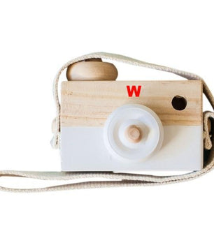 Lovely Wooden Camera Toys For Baby Kids Room Decor - Lusy Store