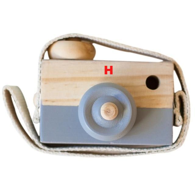 Lovely Wooden Camera Toys For Baby Kids Room Decor - Lusy Store