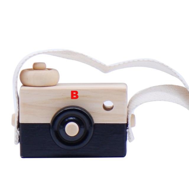 Lovely Wooden Camera Toys For Baby Kids Room Decor - Lusy Store