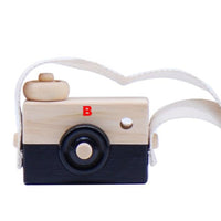 Lovely Wooden Camera Toys For Baby Kids Room Decor B United States