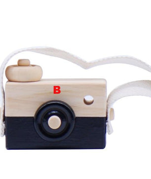 Lovely Wooden Camera Toys For Baby Kids Room Decor - Lusy Store