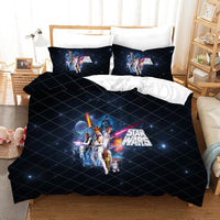 Luke Skywalker Star Wars Bedding Duvet Covers Comforter Set Quilted Blanket Bedlinen LS22710 - Lusy Store