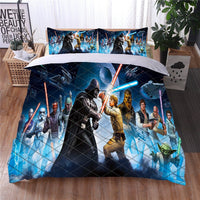 Luke Skywalker Star Wars Bedding Duvet Covers Comforter Set Quilted Blanket Bedlinen LS22712 - Lusy Store