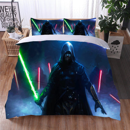 Luke Skywalker Star Wars Bedding Duvet Covers Comforter Set Quilted Blanket Bedlinen LS22719 - Lusy Store