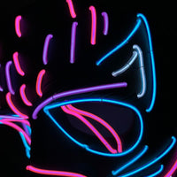Luminous Led Halloween Mask EL Light Party PVC - Lusy Store