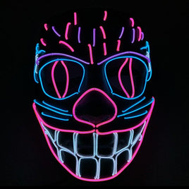 Luminous Led Halloween Mask EL Light Party PVC 3 pcs (16.99$)