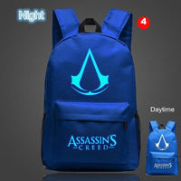 Lumious Assassins Creed backpack school backpacks for teenagers Oxford - Lusy Store