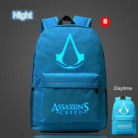 Lumious Assassins Creed backpack school backpacks for teenagers Oxford - Lusy Store