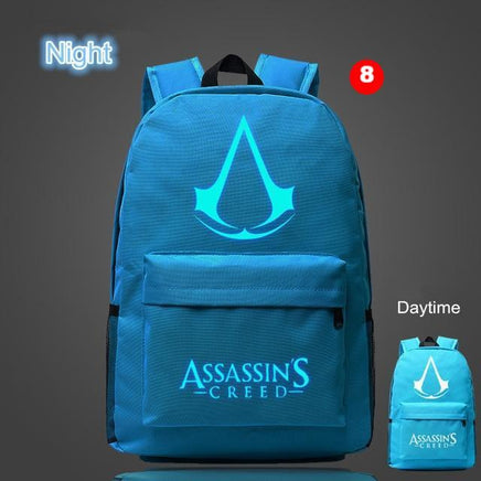 Lumious Assassins Creed backpack school backpacks for teenagers Oxford - Lusy Store