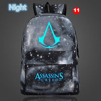 Lumious Assassins Creed backpack school backpacks for teenagers Oxford - Lusy Store