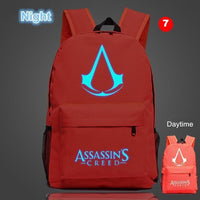 Lumious Assassins Creed backpack school backpacks for teenagers Oxford - Lusy Store
