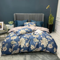 Luxury Bedding Sets 3D Egyptian Cotton Flamingo Leaf - Lusy Store