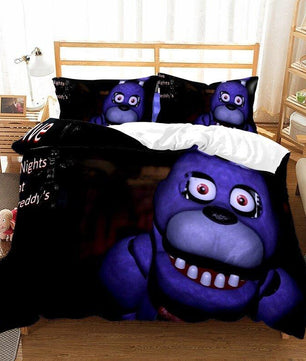 Luxury Bedding Sets Five Nights At Freddy's 3D Children Cartoon Queen King Size - Lusy Store