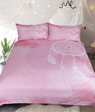 Luxury Bedding Sets Watercolor Dreamcatcher Blue Bedding Sets For Adult Kids - Lusy Store