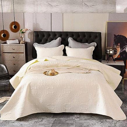 Luxury Nordic Decorative Coverlet Quilted Bedspread Bed Cover LS961 - Lusy Store