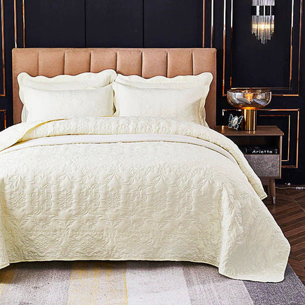Luxury Nordic Decorative Coverlet Quilted Bedspread Bed Cover LS961 - Lusy Store