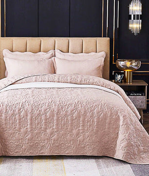 Luxury Nordic Decorative Coverlet Quilted Bedspread Bed Cover LS961 - Lusy Store