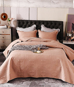 Luxury Nordic Decorative Coverlet Quilted Bedspread Bed Cover LS961 - Lusy Store